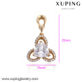 32891 xuping China factory wholesale 18k gold plated fashion pendant designs for women